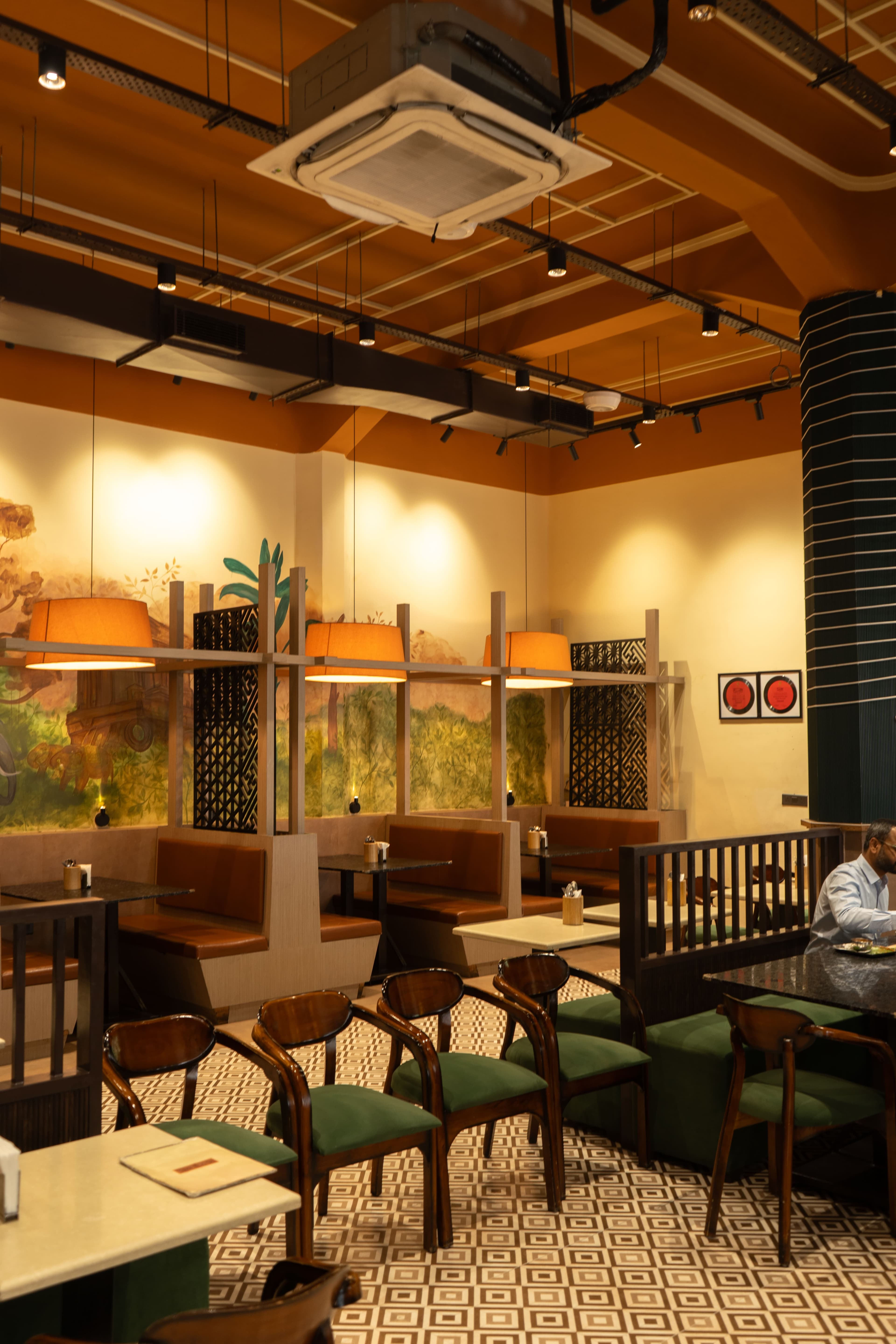Gokulam restaurant ambience